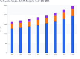 Country-wise value distribution in the North America watertube boiler market