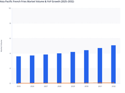 Asia Pacific French Fries Market Outlook: Volume Trends and Growth Drivers through 2032